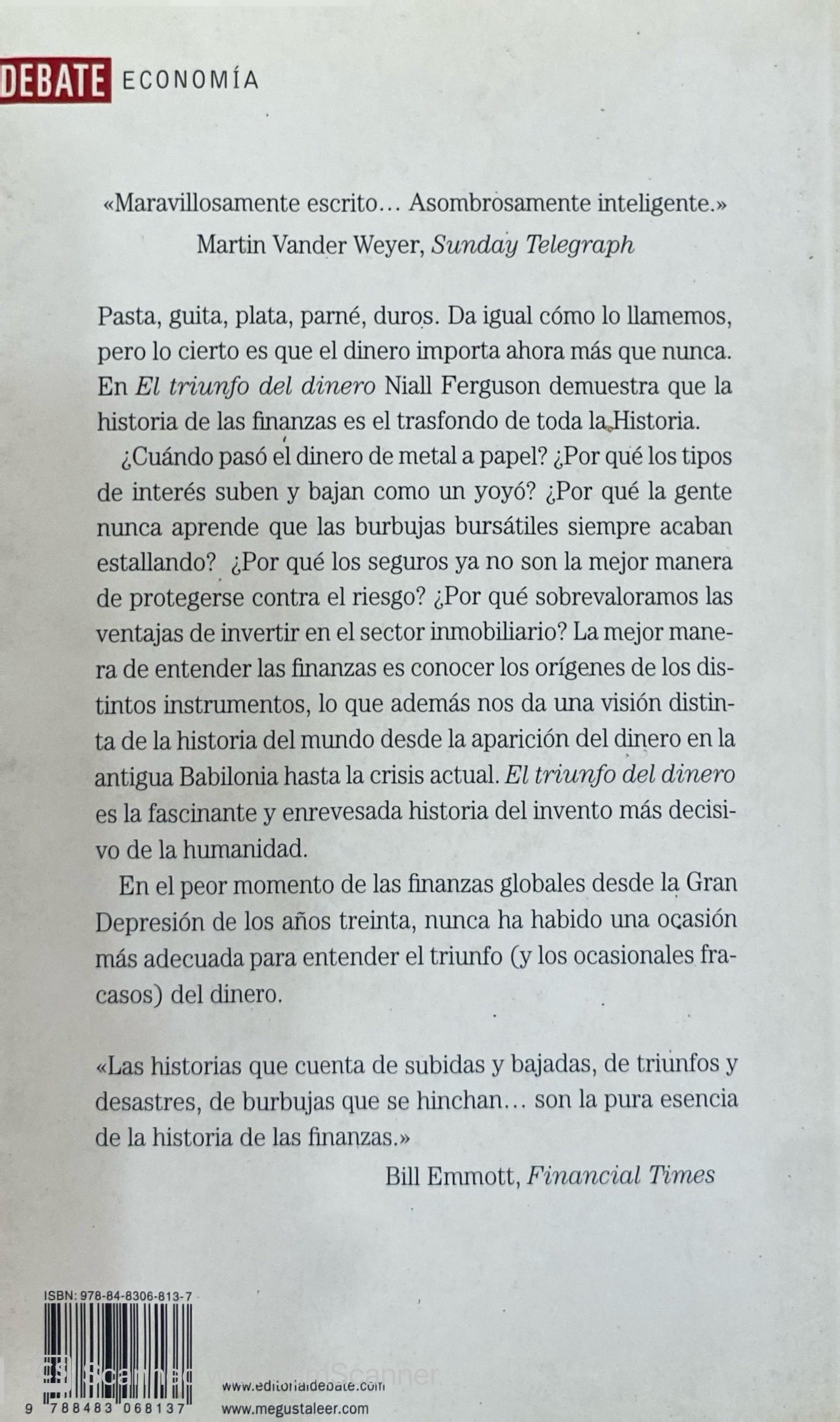 El triunfo del dinero | Niall Ferguson