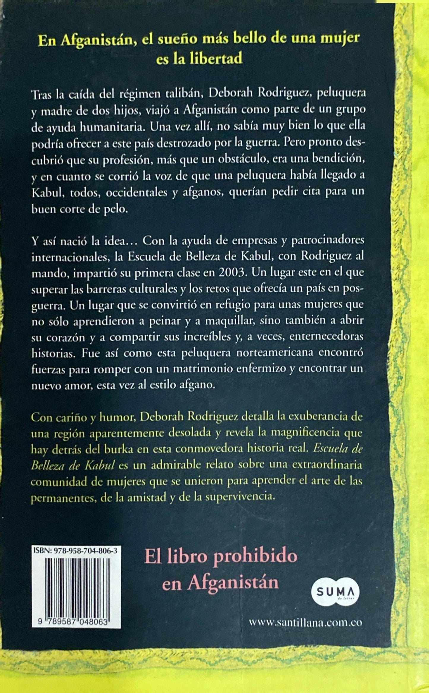Escuela de Belleza de Kabul | Deborah Rodriguez