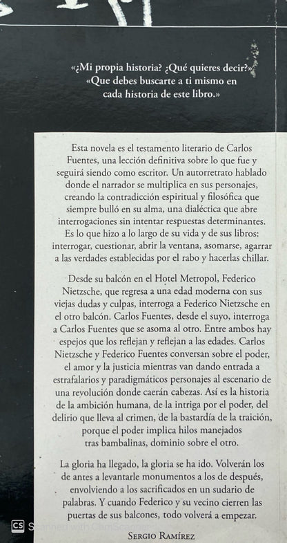 Federico en su balcón | Carlos Fuentes
