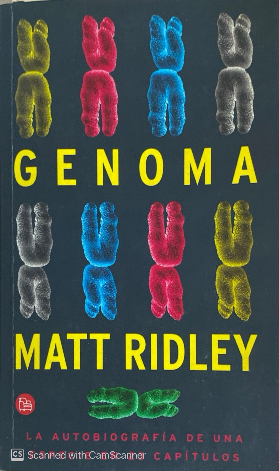 Libro Genoma de Matt Ridley – Libros.ccs