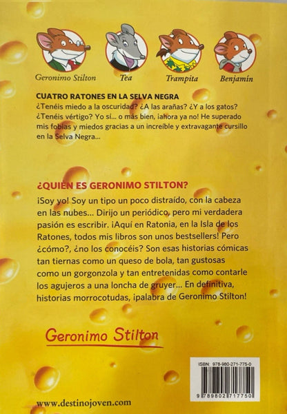 Geronimo Stilton - Cuatro ratones en la selva negra