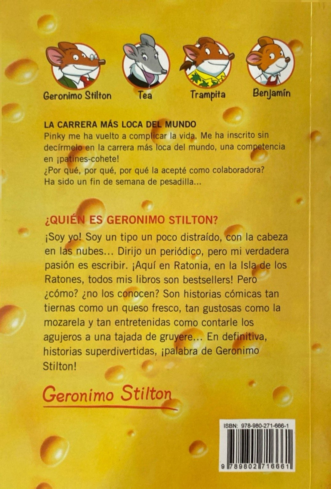 Geronimo Stilton - La carrera más loca del mundo