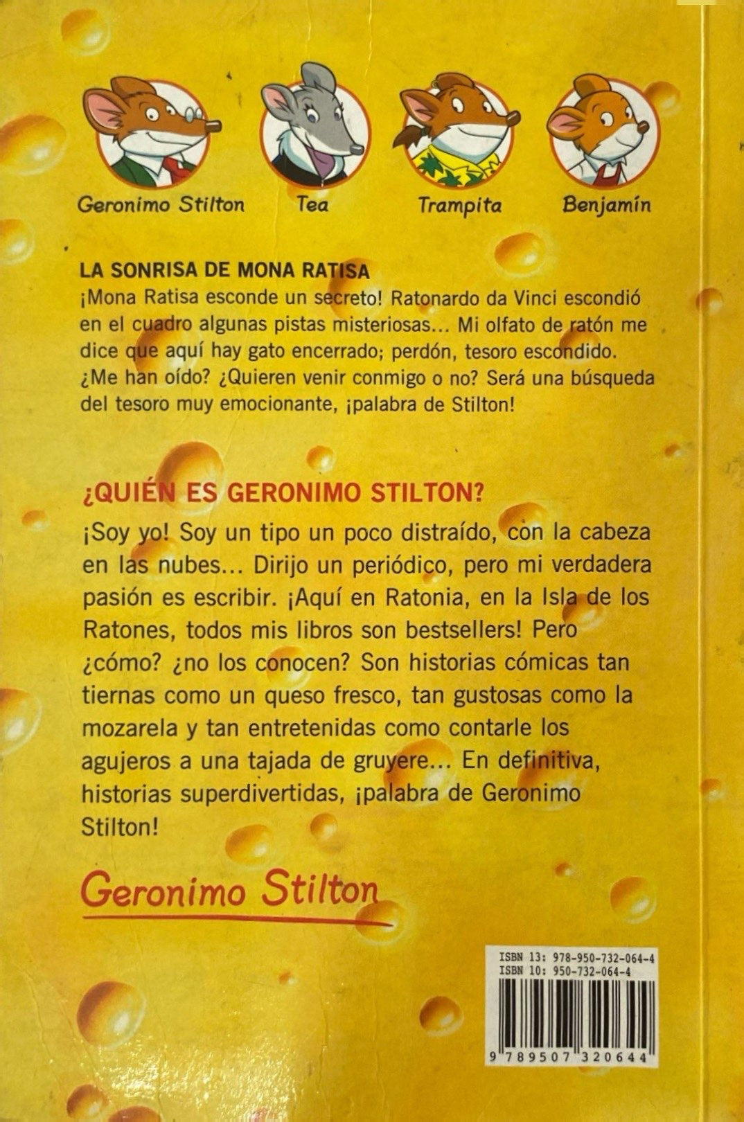 Geronimo Stilton - La sonrisa de mona ratisa