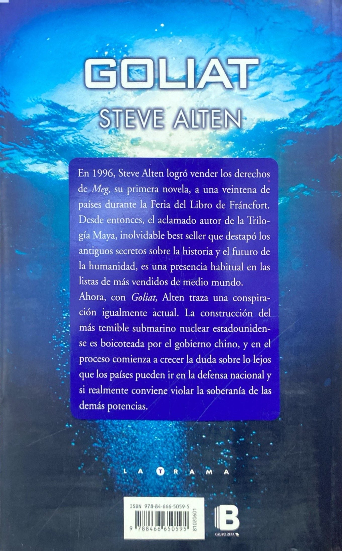 Goliat el fin de los mares | Steve Alten