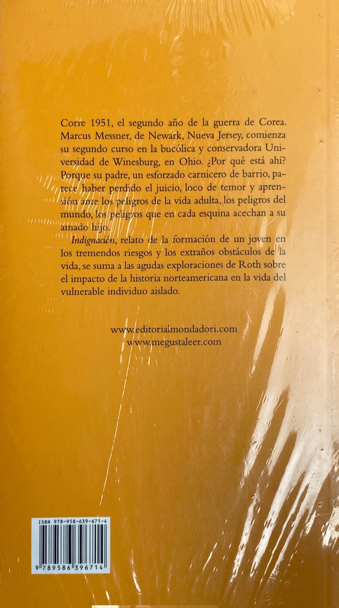 Indignación | Philip Roth