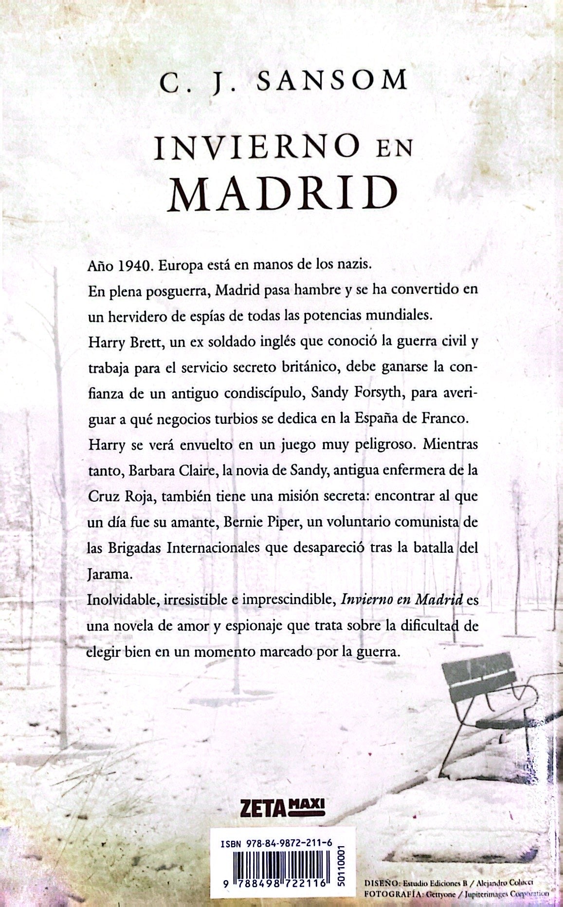 Invierno en madrid | C.J.Sansom