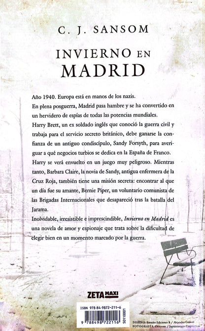 Invierno en madrid | C.J.Sansom