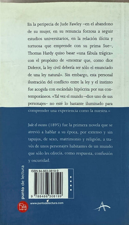 Jude el oscuro | Thomas Hardy