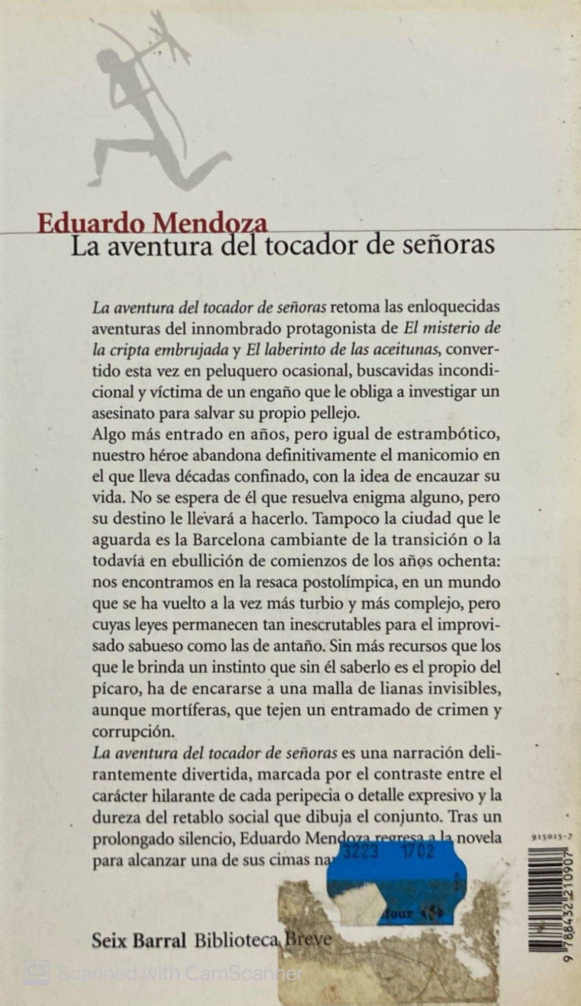 La aventura del tocador de señoras | Eduardo Mendoza