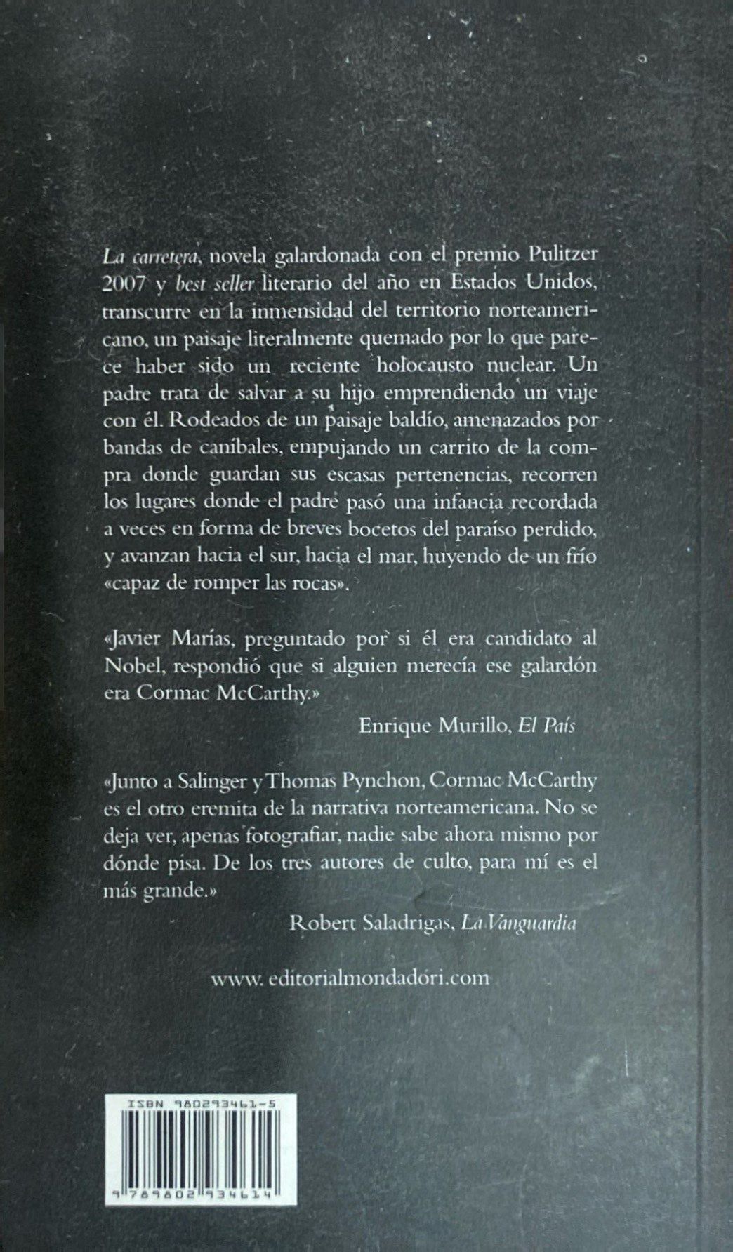 La carretera | Cormac McCarthy