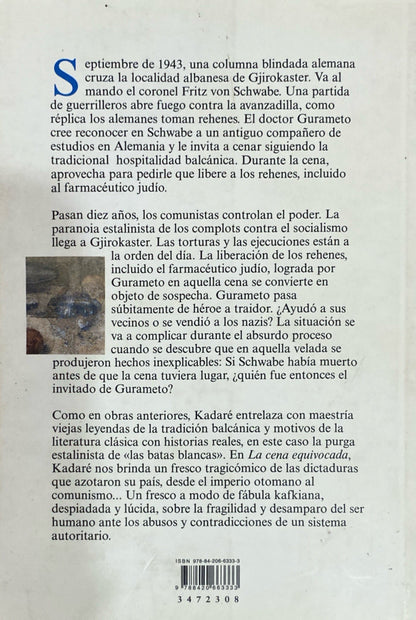 La cena equivocada | Ismail Kadare