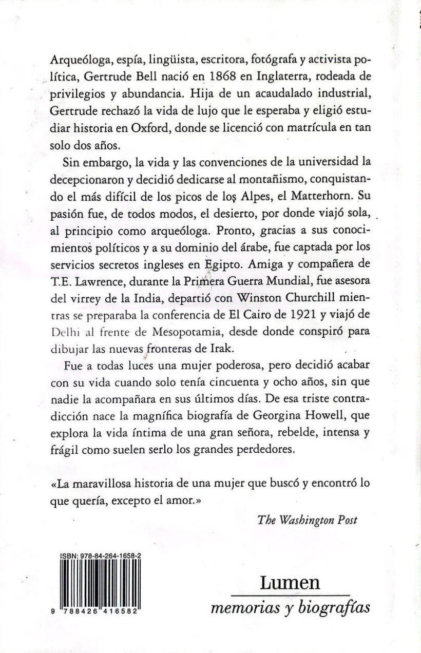 La hija del desierto | Georgina Howell