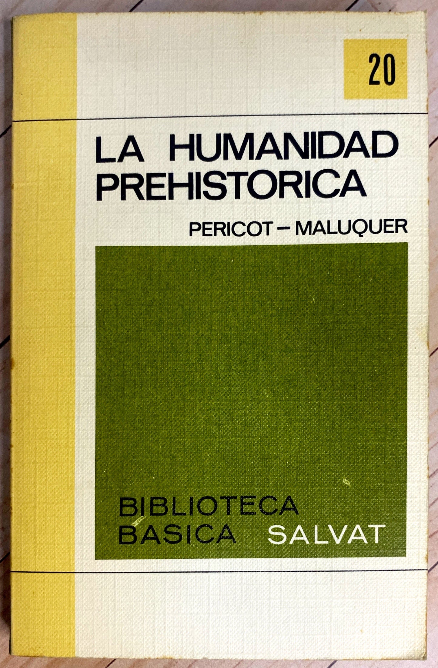 La humanidad prehistorica | Pericot Maluquer