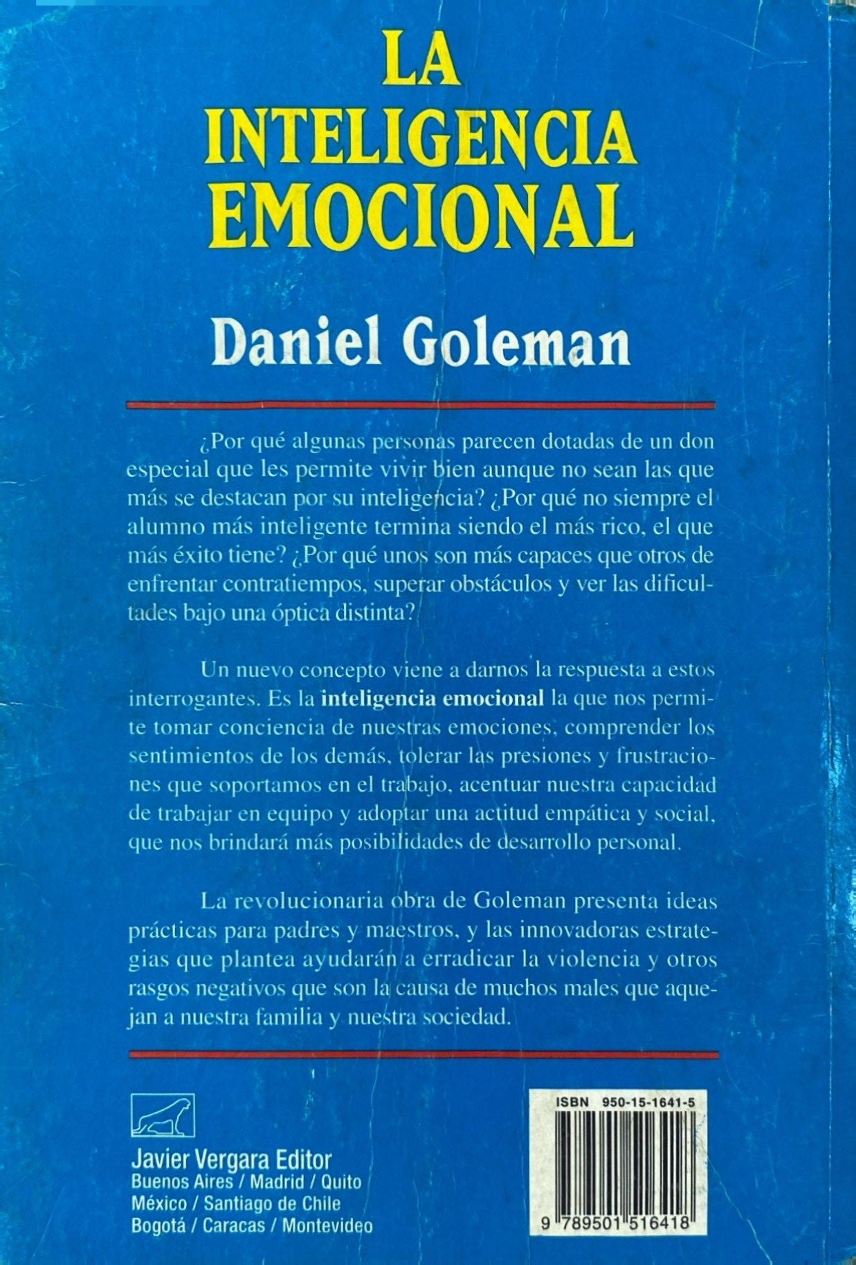 La inteligencia emocional | Daniel Coleman