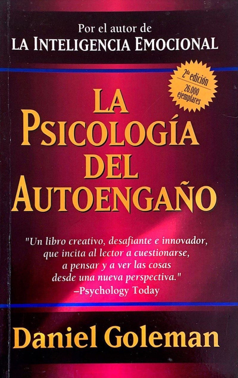 Libro La psicología del autoengaño de Daniel Goleman – Libros.ccs