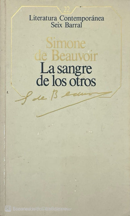 La sangre de los otros | Simone de Beauvoir