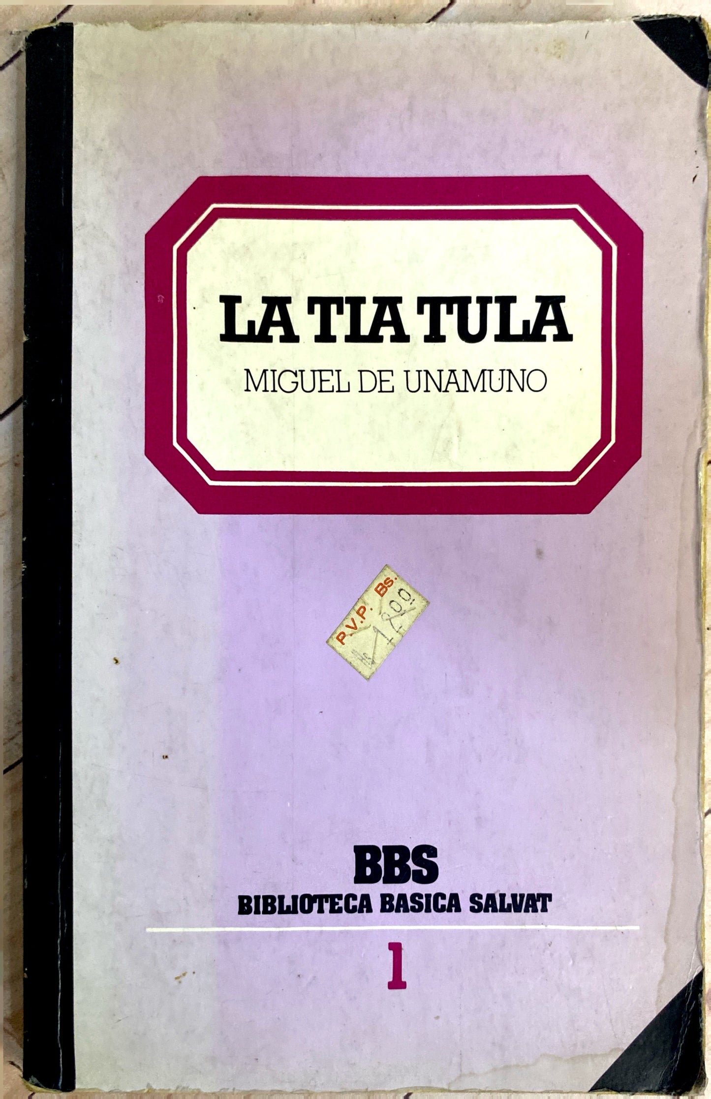 La tia tula | Miguel de Unamuno