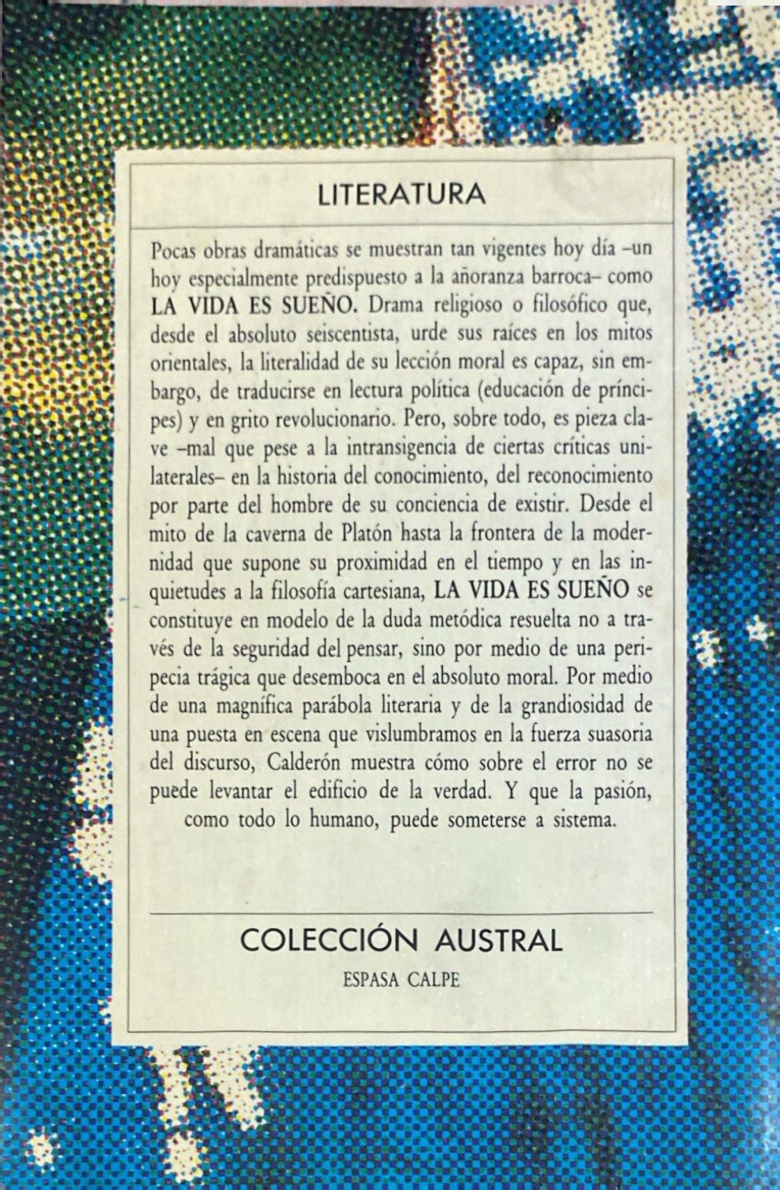 La vida es sueño | Calderón de la Barca