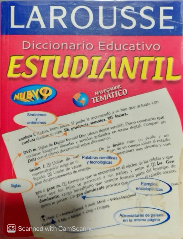 Larousse diccionario educativo estudiantil