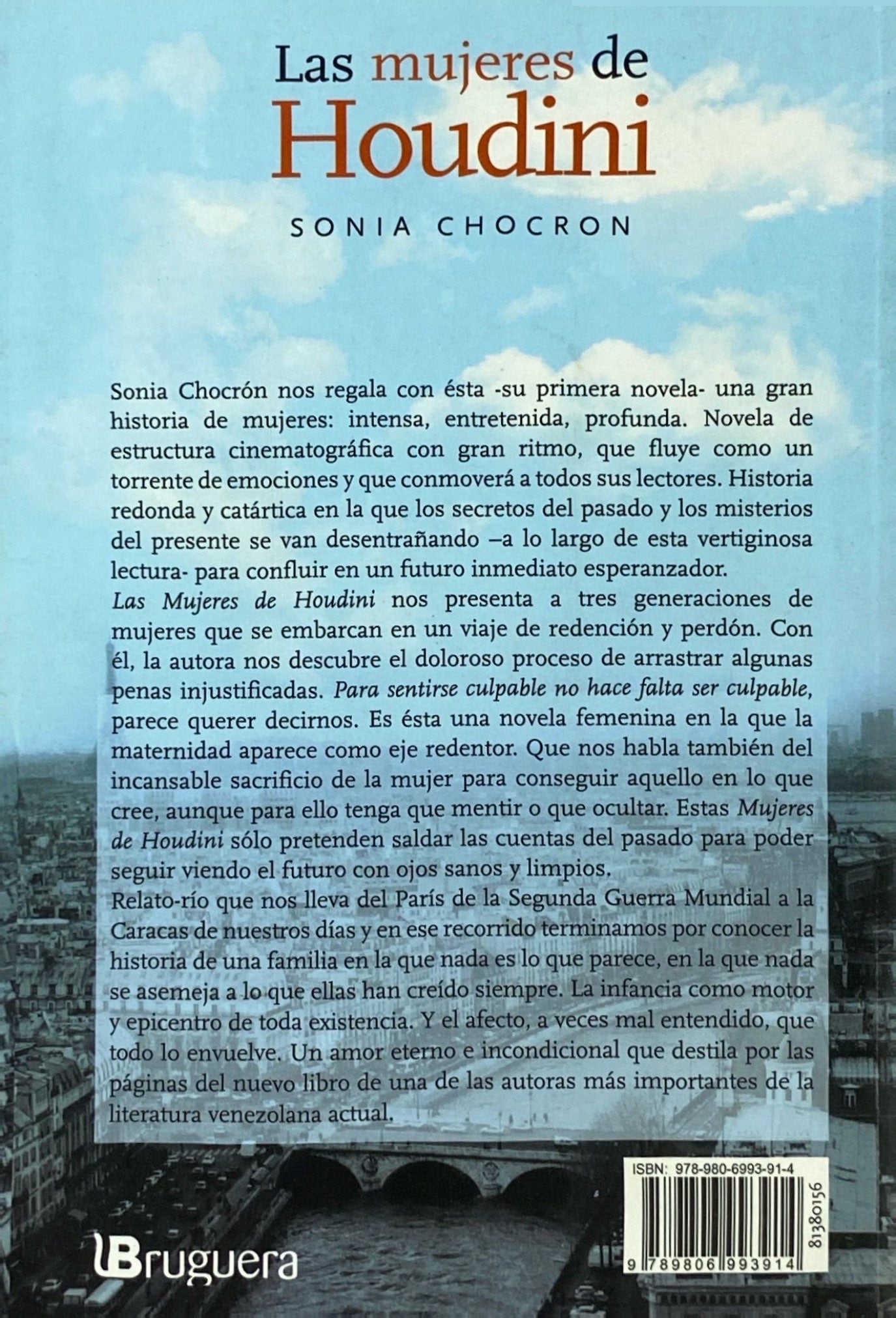 Las mujeres de Houdini | Sonia Chocron