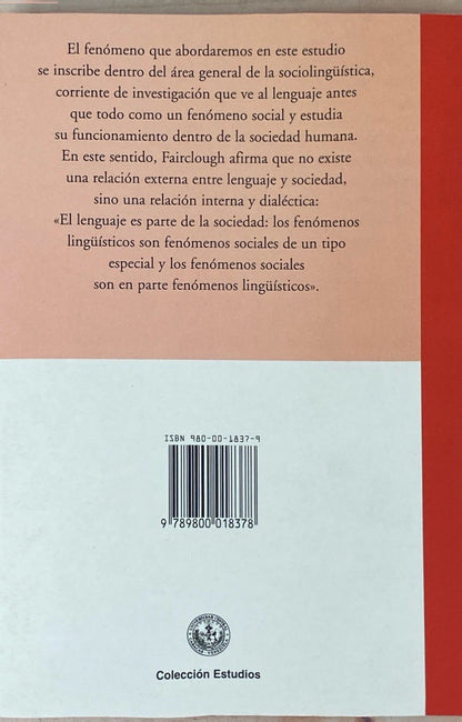 Lenguaje y discriminación | Manuela Dimitriu de Quintero