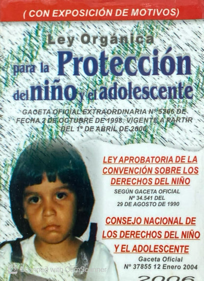 Ley orgánica para la protección del niño y el adolescente