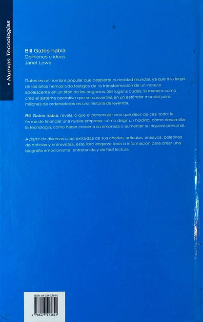 Líderes del management Bill Gates Habla Opiniones e Ideas