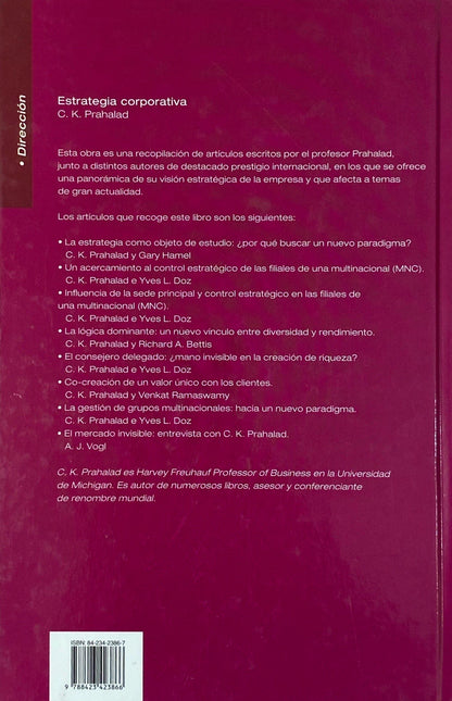 Líderes del management Estrategia corporativa