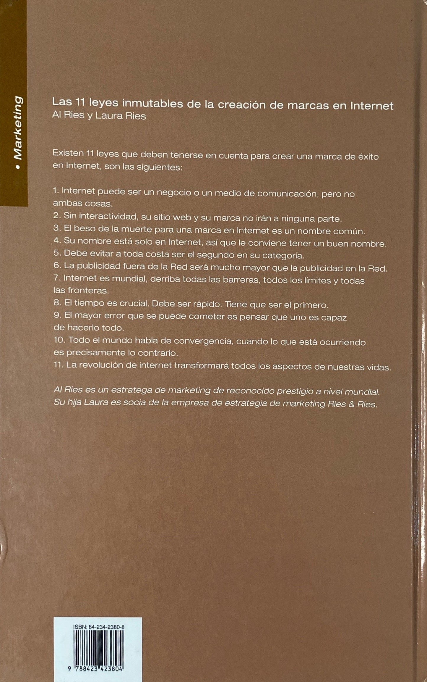 Líderes del management Las 11 leyes inmutables de la creación de marcas en internet