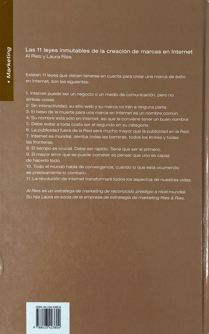 Líderes del management Las 11 leyes inmutables de la creación de marcas en internet