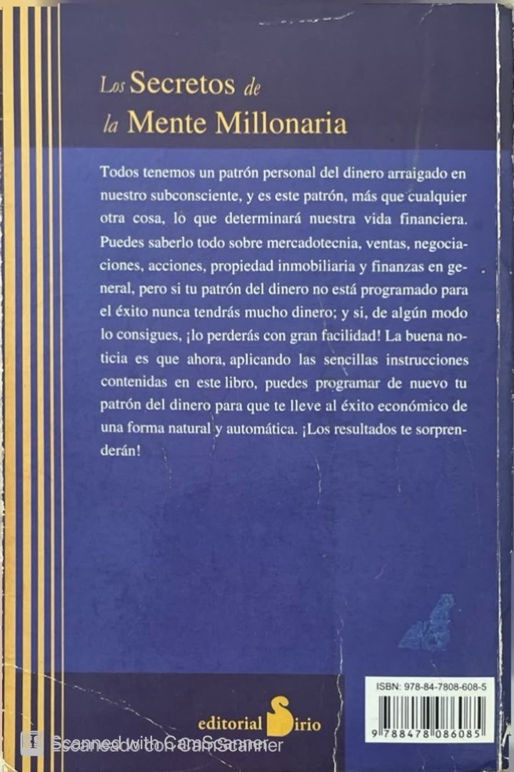 Los secretos de la mente millonaria | T. Harv Eker
