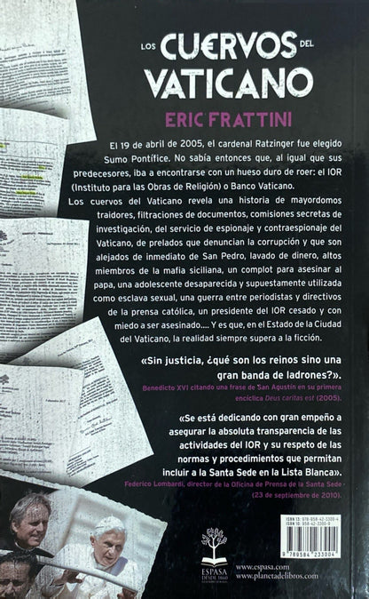 Los cuervos del vaticano | Eric Frattini