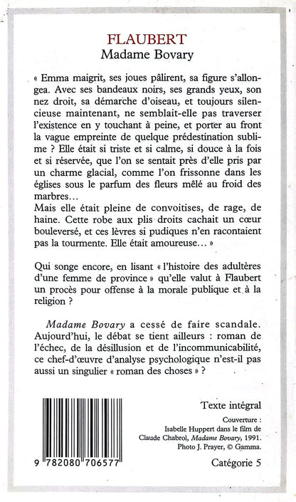 Madame Bovary | Flaubert (En Francés)