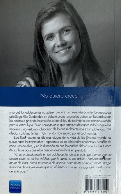 No quiero crecer | Pilar Sordo