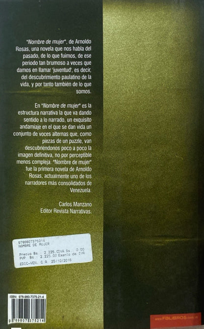 Nombre de mujer | Arnoldo Rosas