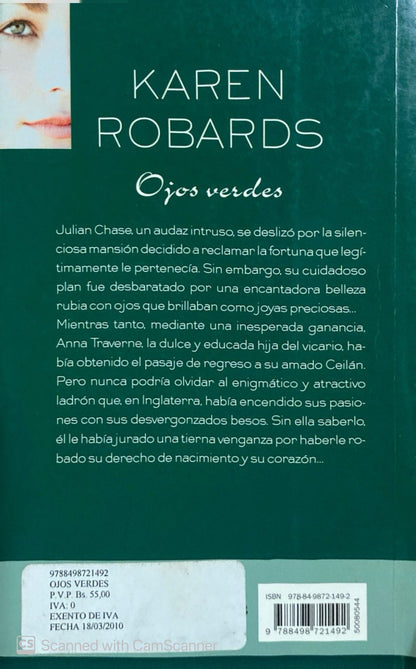 Ojos verdes | Karen Robards