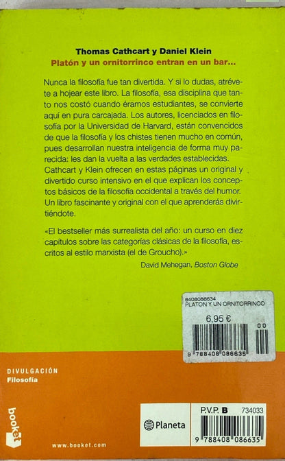 Platón y un ornitorrinco entran en un bar | Thomas Cathcart