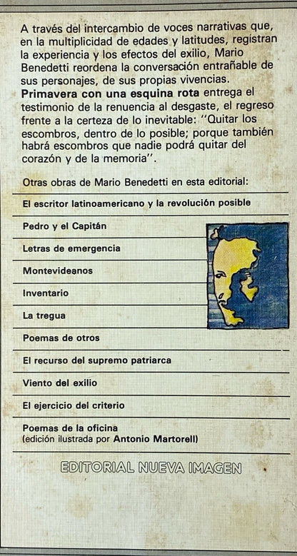 Primavera con una esquina rota | Mario Benedetti