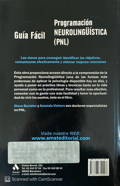 Programación neurolinguistica (PNL) | Steve Bavister