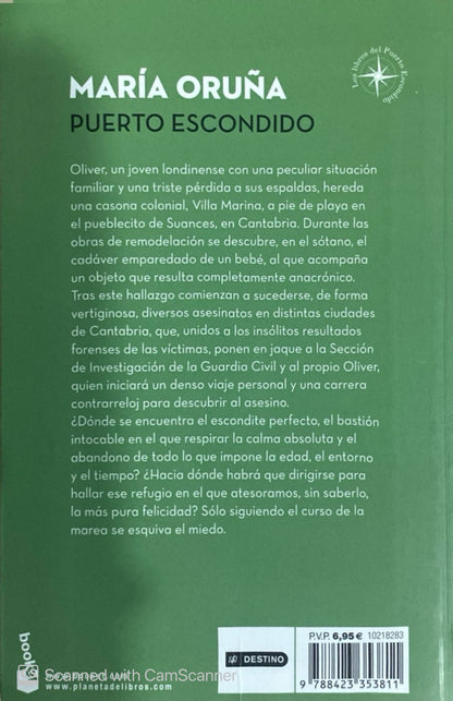 Puerto escondido | María Oruña