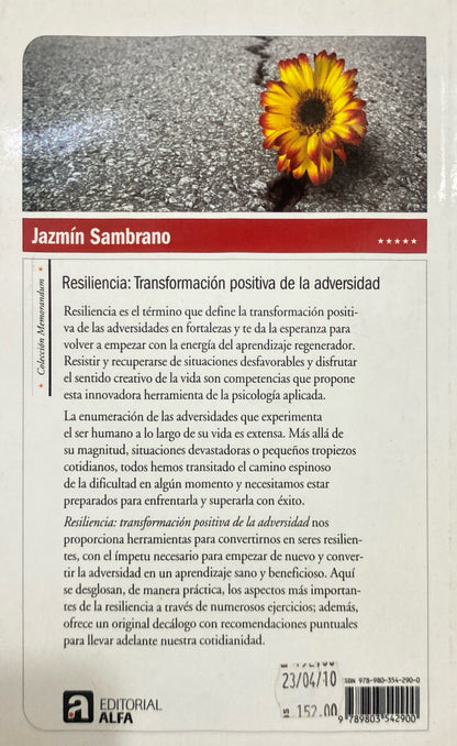 Resiliencia | Jazmin Sambrano