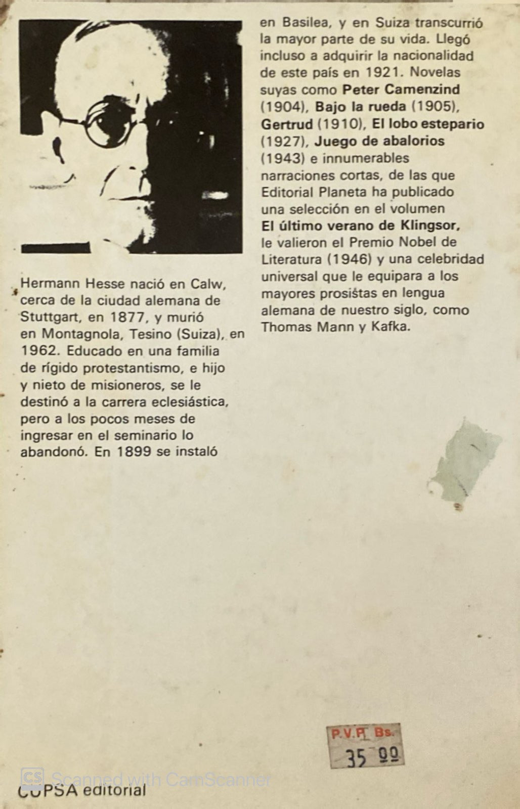Rastro de un sueño | Hermann Hesse