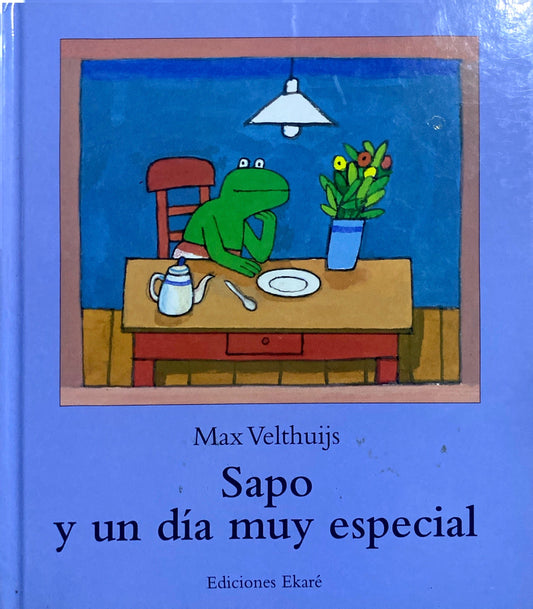 Sapo y un día muy especial | Ediciones Ekaré