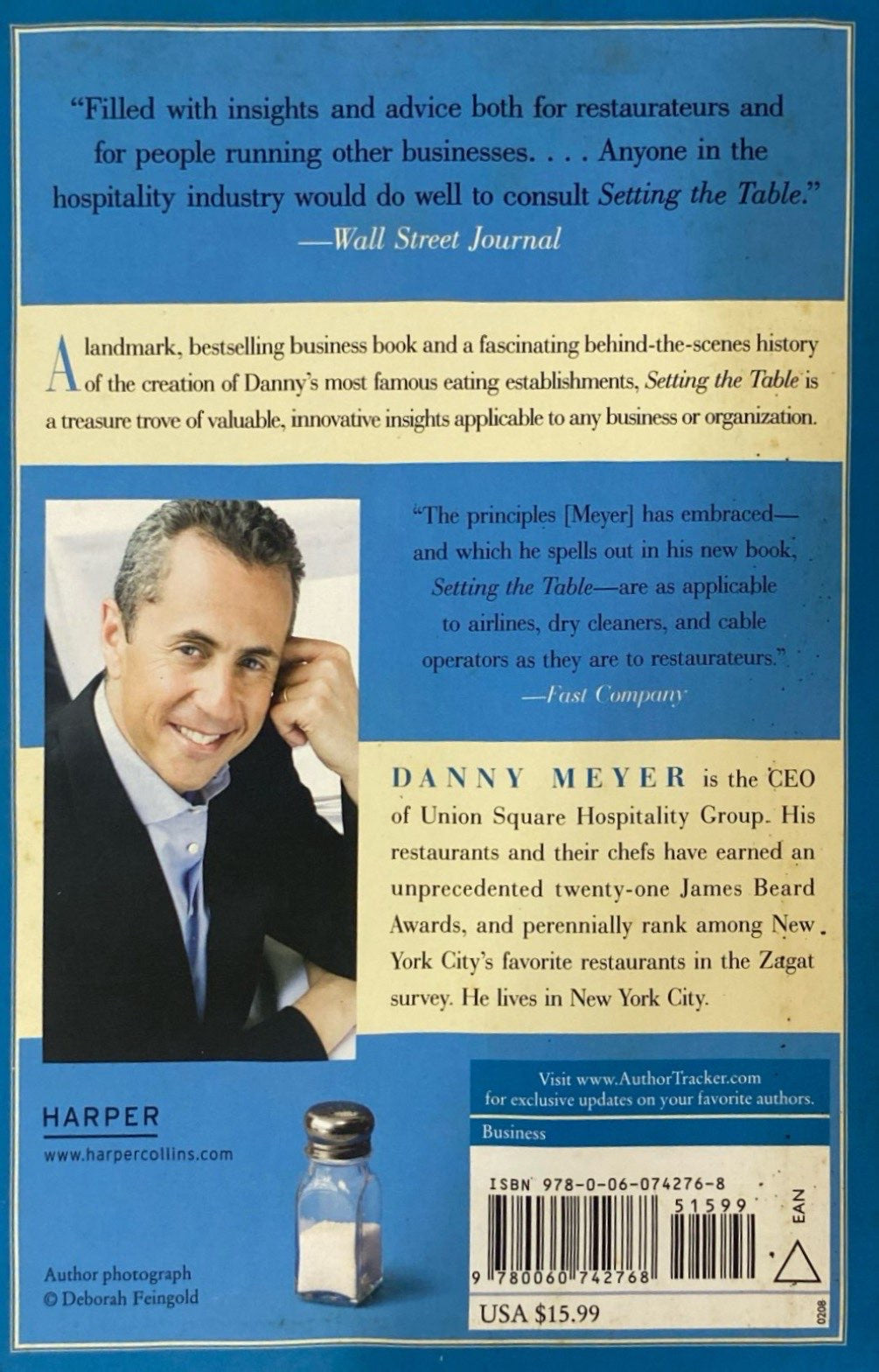 Setting the table | Danny Meyer