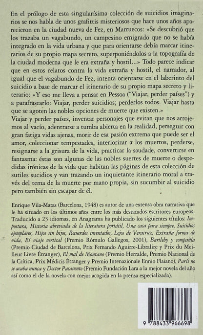 Suicidios ejemplares | Enrique Vila Matas