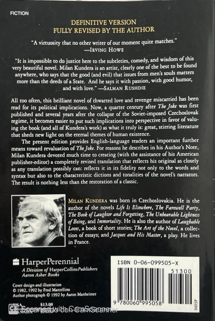 The Joke | Milan Kundera