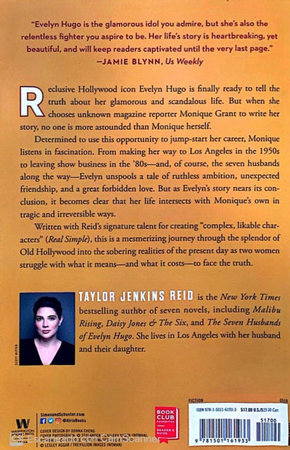 The seven Husbands of evelyn Hugo |Taylor Jenkins