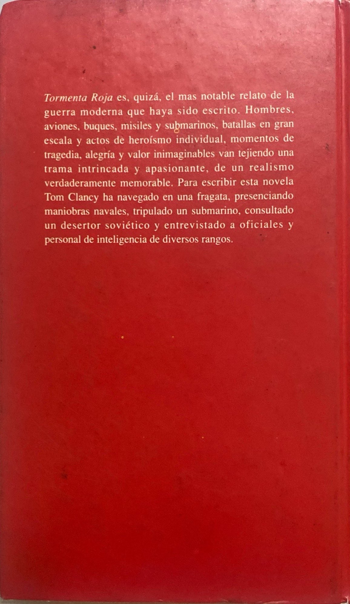 Tormenta roja | Tom Clancy