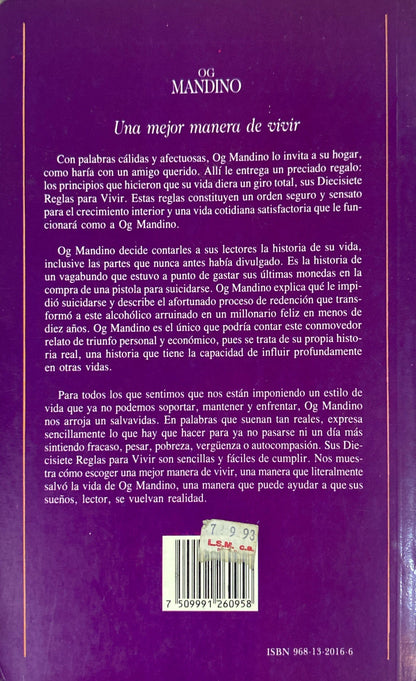 Una mejor manera de vivir | Og Mandino