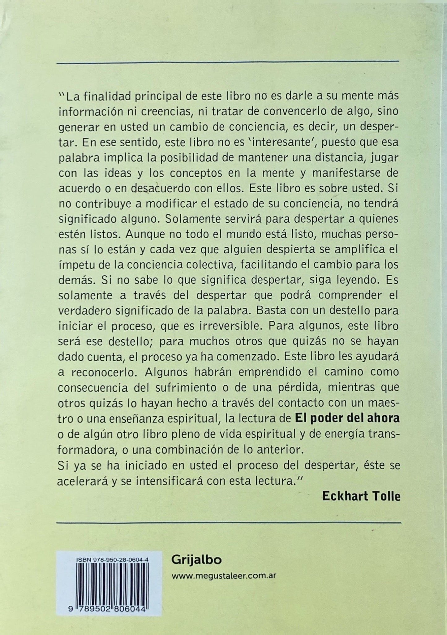 Una nueva tierra | Eckhart Tolle